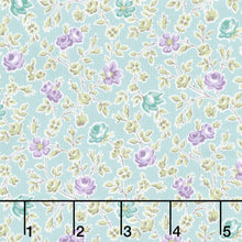 Sweet Things - Climbing Rose Teal Yardage