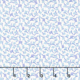Sweet Things - Dancing Diamonds Blue Yardage