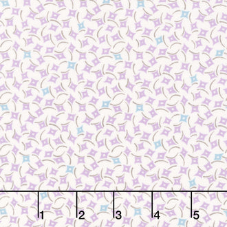 Sweet Things - Dancing Diamonds Purple Yardage