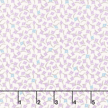 Sweet Things - Dancing Diamonds Purple Yardage