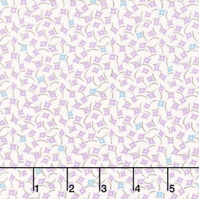 Sweet Things - Dancing Diamonds Purple Yardage