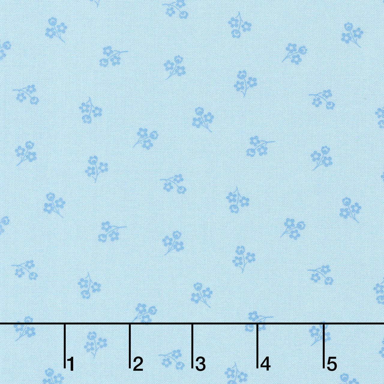 Sweet Things - Picking Daisies Blue Yardage