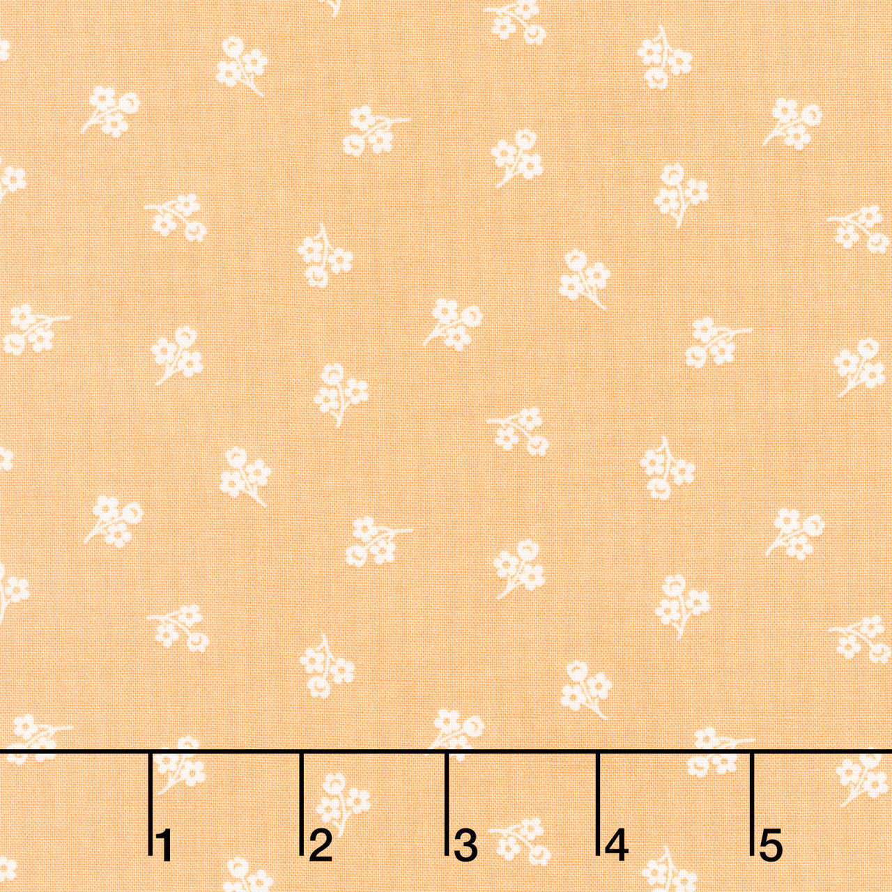 Sweet Things - Picking Daisies Orange Yardage