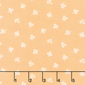 Sweet Things - Picking Daisies Orange Yardage