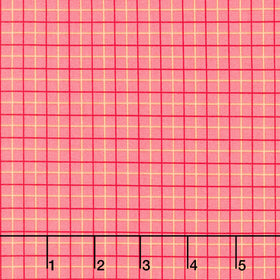 Sweet Things - Big Check Pink Yardage
