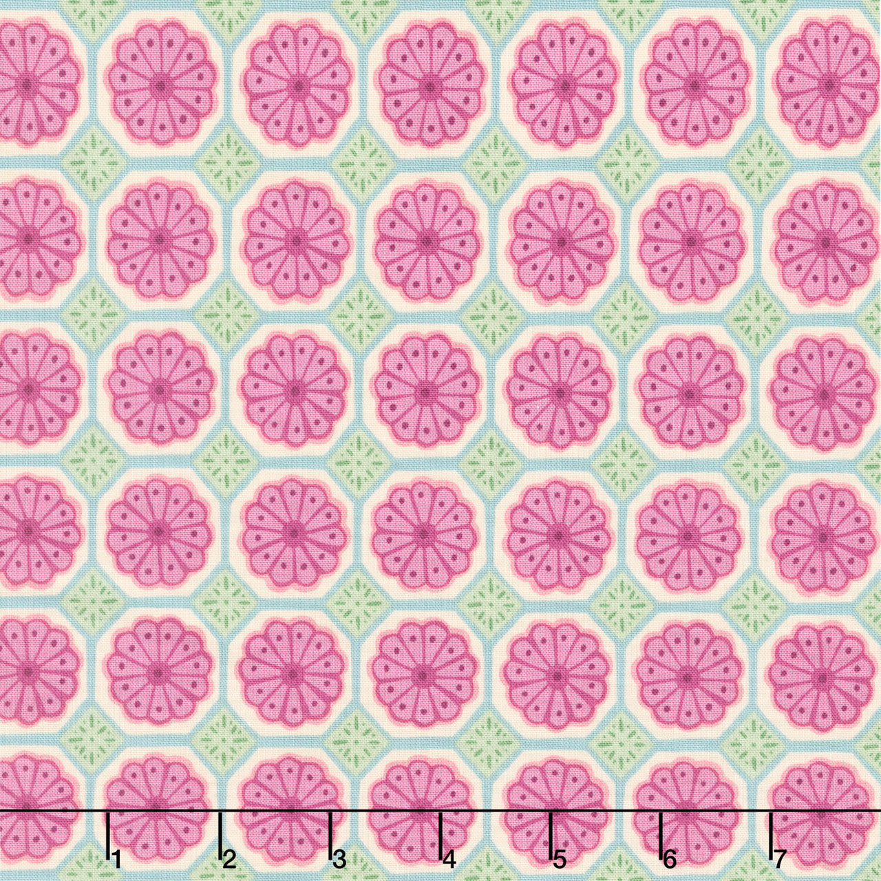 Whimsy - Mosaic Lilac Yardage