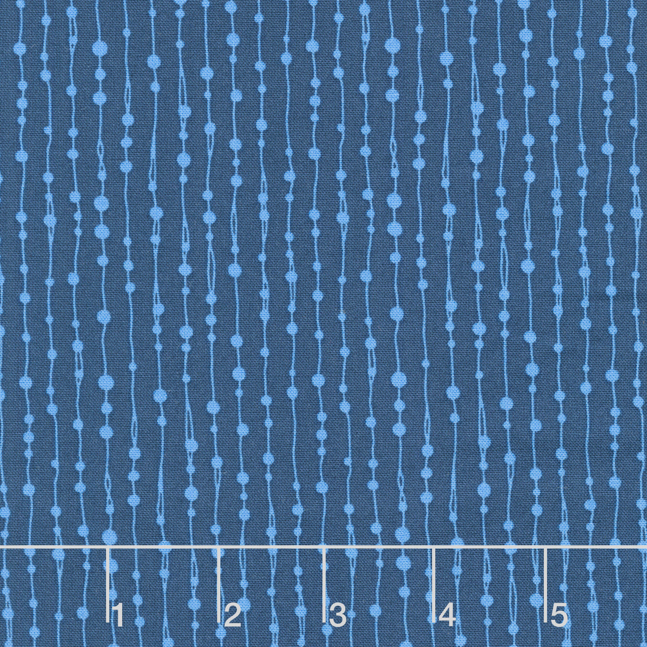 Whimsy - Beaded Curtain Navy Yardage