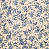 Jo Morton 108s - Toile Blue Cream 108" Wide Backing