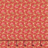 Farmer's Daughter - Sweet Clover Red Rose Yardage