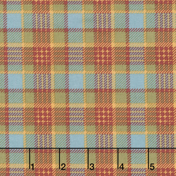 Farmer's Daughter - Rustic Scarlet Yardage