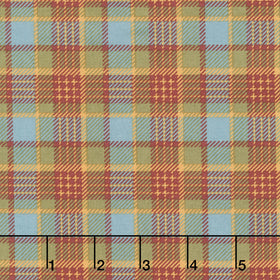 Farmer's Daughter - Rustic Scarlet Yardage