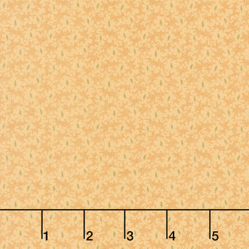 Farmer's Daughter - Grain Scarlet Yardage