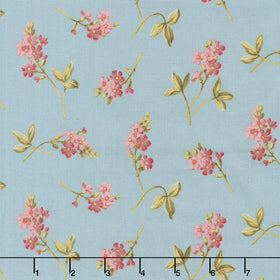 Farmer's Daughter - Cornflower Vanilla Yardage