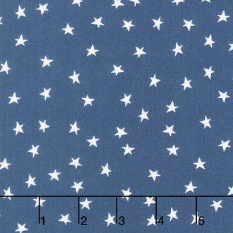 Oh Say Can You Sew - Bright Stars Navy Yardage