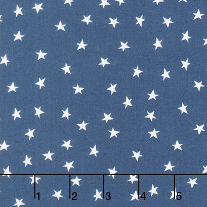 Oh Say Can You Sew - Bright Stars Navy Yardage
