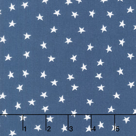 Oh Say Can You Sew - Bright Stars Navy Yardage