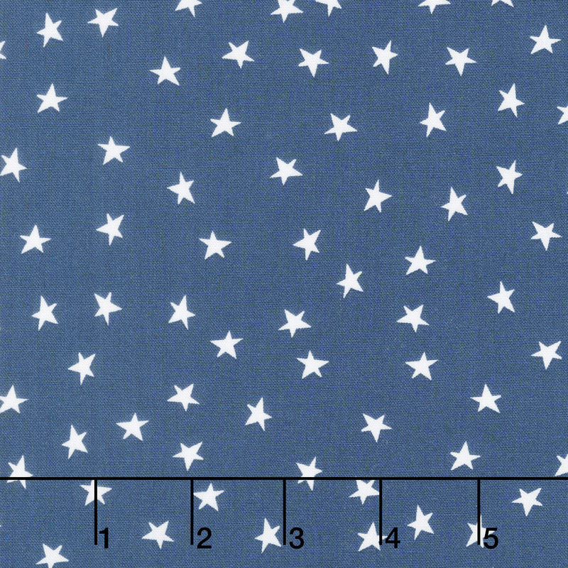 Oh Say Can You Sew - Bright Stars Navy Yardage