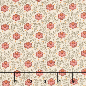 Laundry Line - Milkweed Cream Yardage
