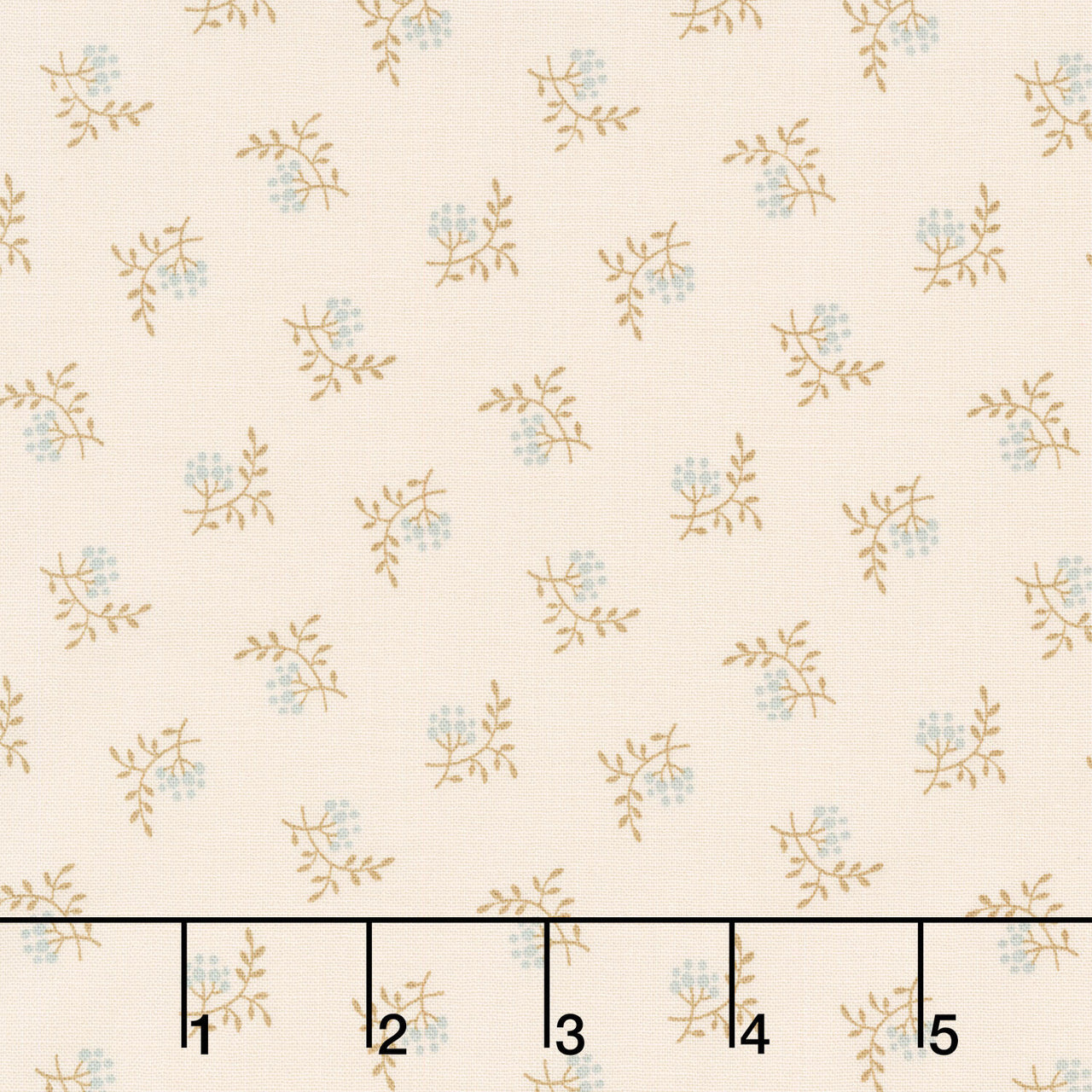 Laundry Line - Blueberry Cream Yardage
