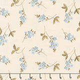 Laundry Line 108" - Cornflower Cream 108" Wide Backing