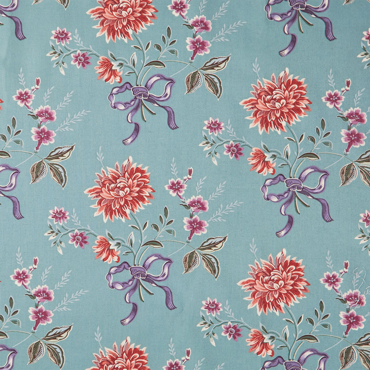 Autumn Bouquet - Autumn Bouquet Aqua Yardage