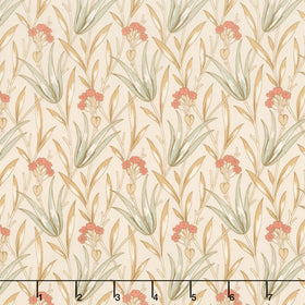 Autumn Bouquet - Milkweed Cream Yardage