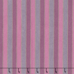 Autumn Bouquet - Ribbon Weave Purple Yardage
