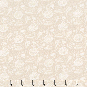 Autumn Bouquet - Marigold Cream Yardage
