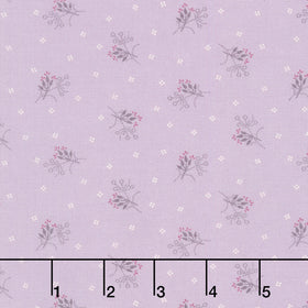 Autumn Bouquet - Nosegay Purple Yardage