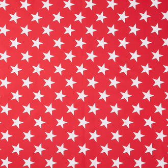 Americana 108" Wide Backing - Large Star Red 108" Wide Backing