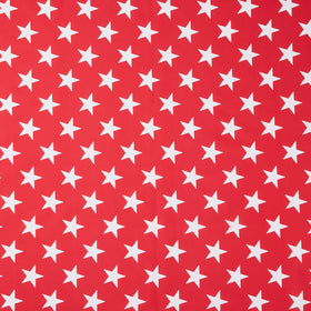 Americana 108" Wide Backing - Large Star Red 108" Wide Backing