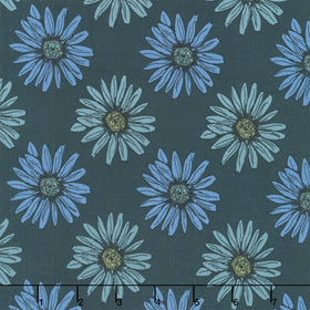 Mystic Meadow - Big Daisy Green Yardage
