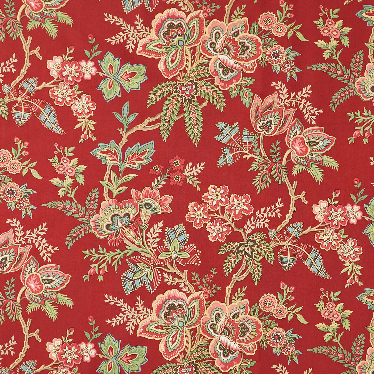 Jingle Bell - Ornamental Garden Cranberry Yardage