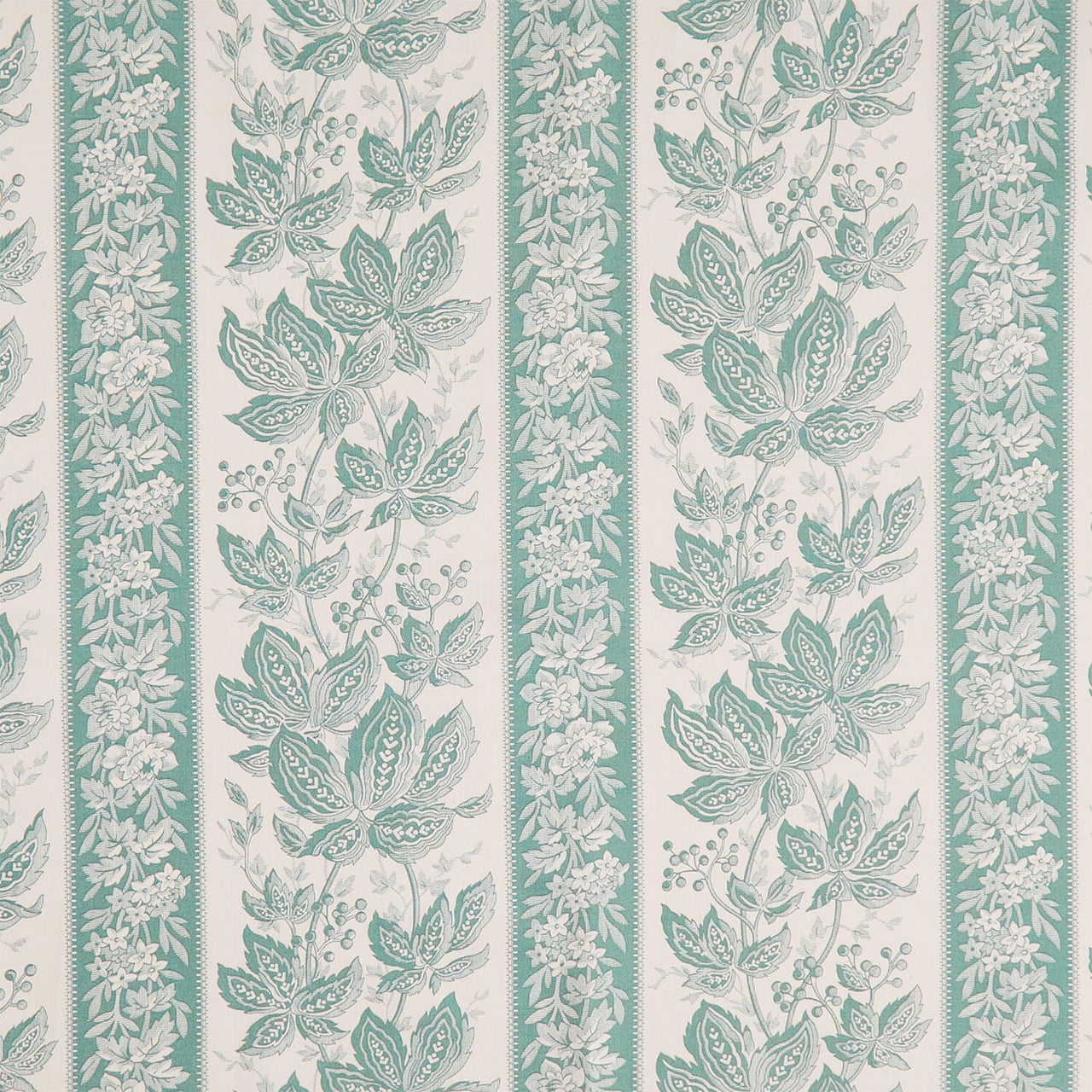 Jingle Bell - Holiday Vine Vintage Blue Yardage