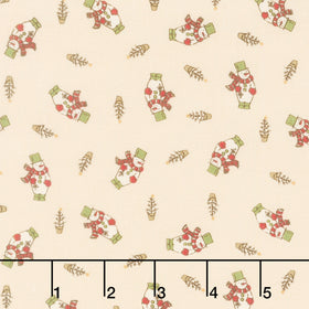Jingle Bell - Snowman Buttercream Yardage