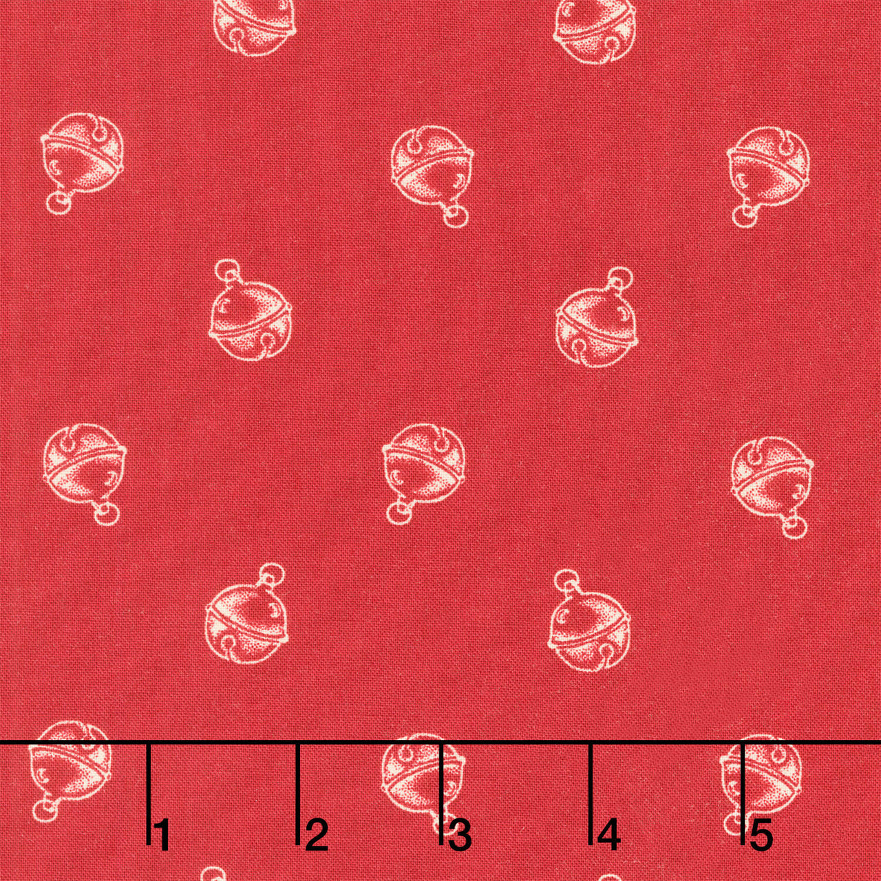 Jingle Bell - Jingle Bell Cranberry Yardage