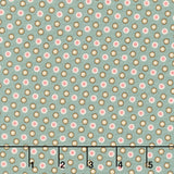 Jingle Bell - Beads Vintage Blue Yardage