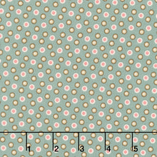 Jingle Bell - Beads Vintage Blue Yardage