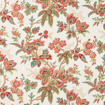 Jingle Bell - Ornamental Garden Buttercream 108" Wide Backing