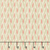 Jingle Bell - Ribbon Candy Frosting 108" Wide Backing