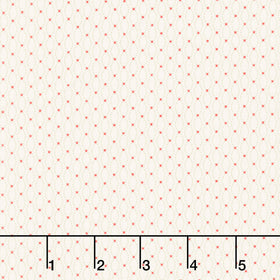 Snow Flurry - String of Lights Holly Yardage