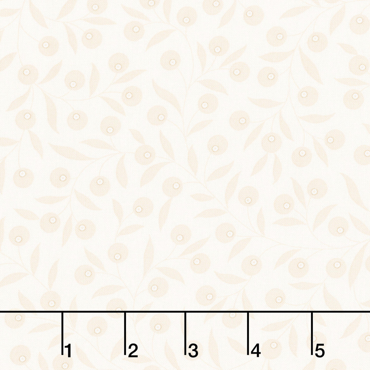Snow Flurry - Sparkleberry Cream Yardage