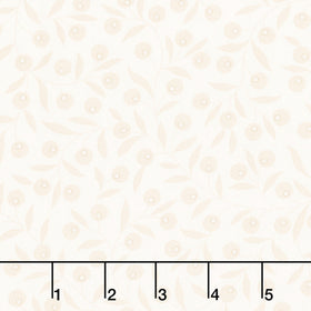 Snow Flurry - Sparkleberry Cream Yardage