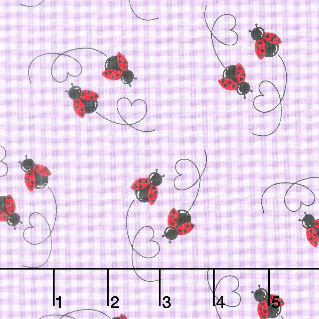 Little Ladies - Twin Treasures Lilac Yardage