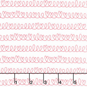 Little Ladies - Hide and Seek Cherry Yardage