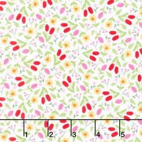 Little Ladies - Giggle Garden Blossom Yardage