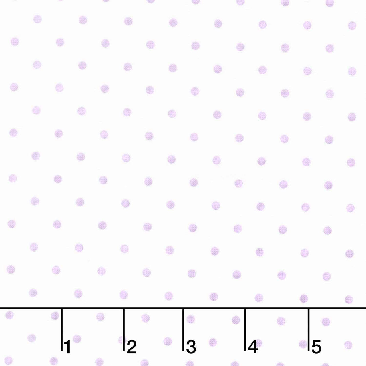 Little Ladies - Tickle Dots Lilac Yardage