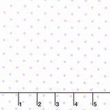 Little Ladies - Tickle Dots Lilac Yardage