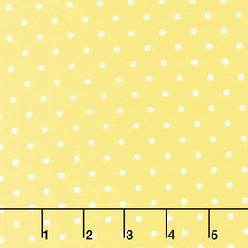 Little Ladies - Tickle Dots Sunshine Yardage
