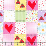 Little Ladies - Picnic Patchwork Blossom 108" Wide Backing Yardage